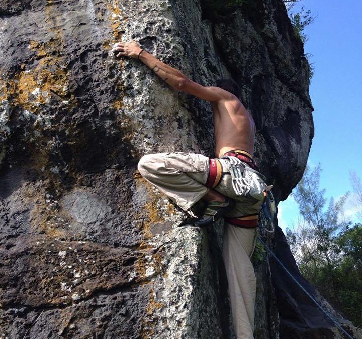 Découverte de l’escalade avec Xavier 🧗