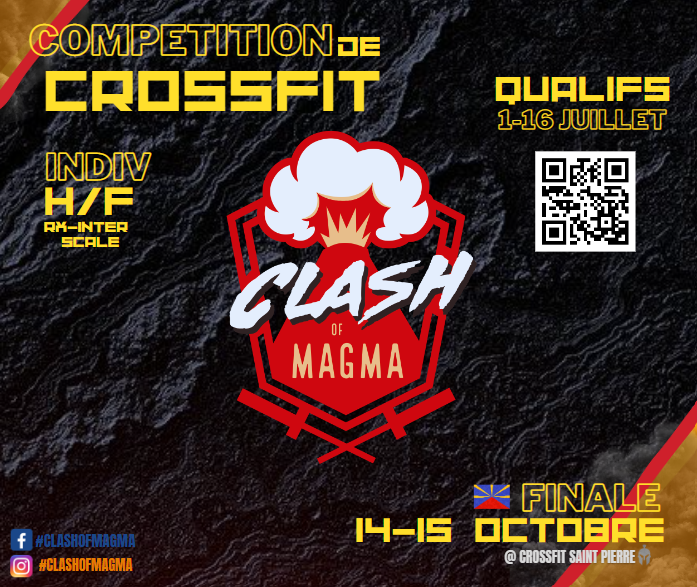 Clash of Magma, compétition CrossFit à Saint-Pierre